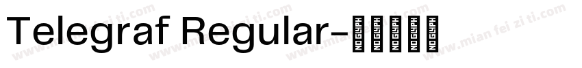 Telegraf Regular字体转换
